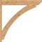 Ekena Millwork Thorton Slat Smooth Outlooker, Western Red Cedar, 7 1/2"W x 48"D x 48"H OUT08X48X48THR06SWR - alternate 4